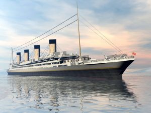 fine marine paintings of the titanic